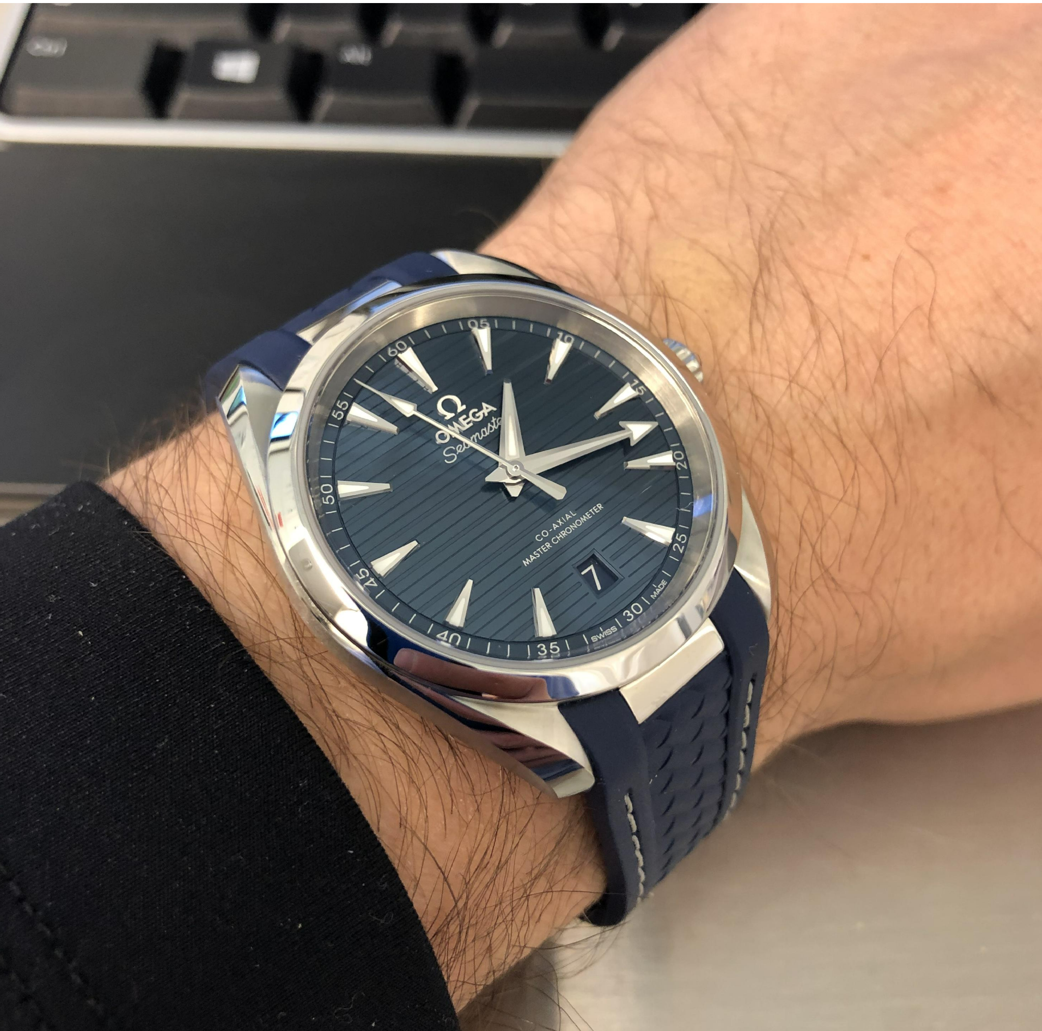 Đồng Hồ Omega Seamaster Aqua Terra 'Blue' 220-12-38-20-03-001 - Ảnh 3