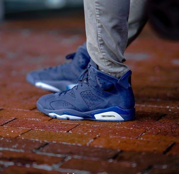 Giày Nike Jordan 6 Retro 'Diffuse Blue' 384664-400 - Ảnh 2