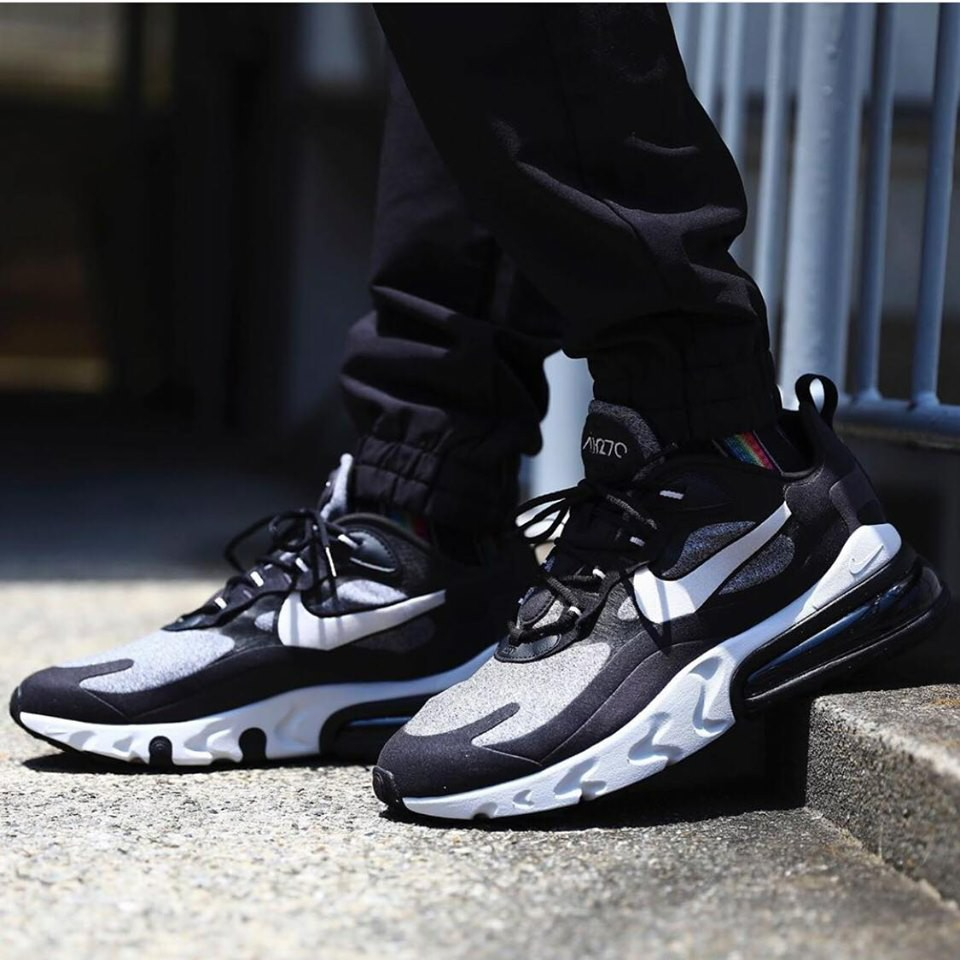 Giày Nike Wmns Air Max 270 React 'Black' AT6174-001 - Ảnh 3