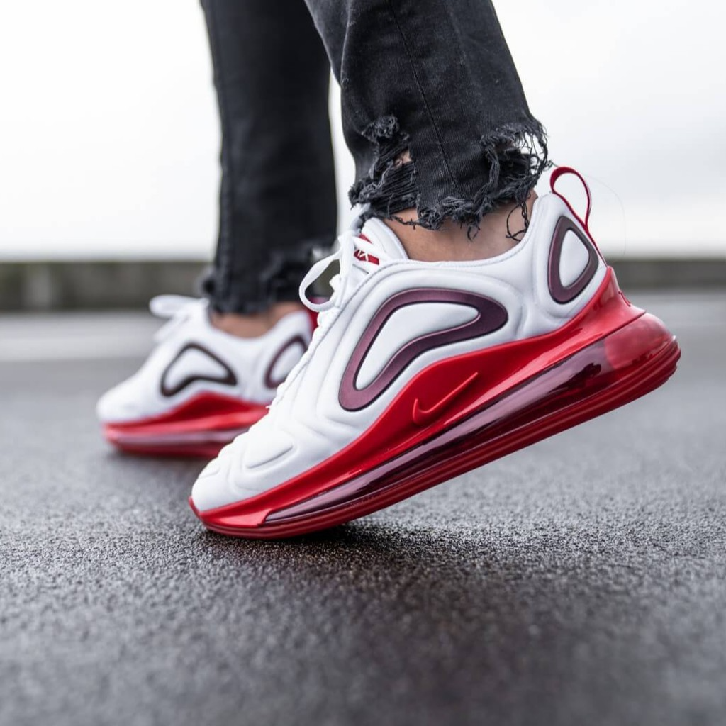 Giày Nike Wmns Air Max 720 'White Red' CD2047-100 - Ảnh 3