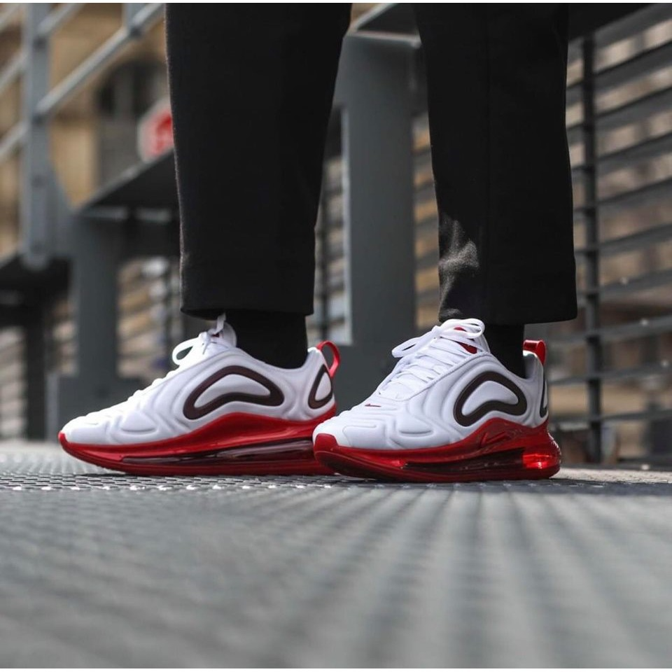 Giày Nike Wmns Air Max 720 'White Red' CD2047-100 - Ảnh 2
