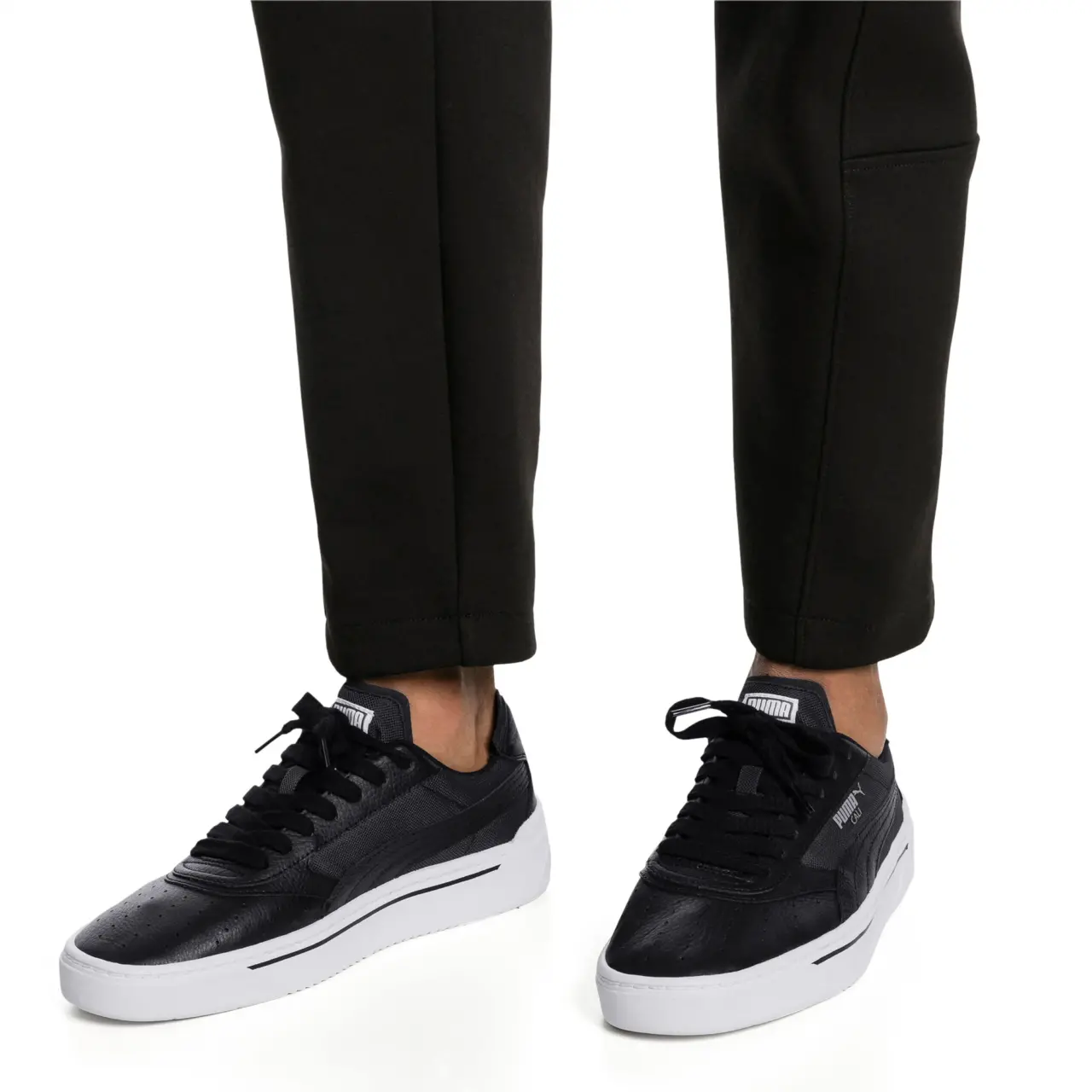 Alternative view of Giày Puma Cali 'Black Green' 369337-01