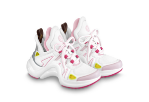 Alternative view of Giày Louis Vuitton Archlight White Pink 1A9511