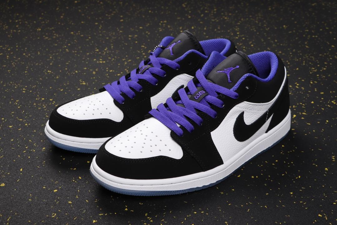 Giày Nike Air Jordan 1 Low 'Concord' 553558-108 - Ảnh 4