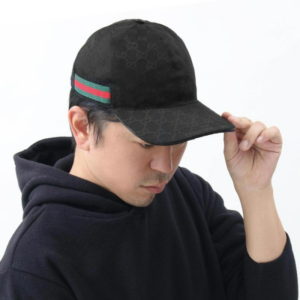 Mu Gucci Original GG Web 'Black' 200035-KQWBG-1060