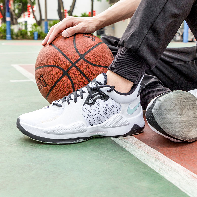 Giày Nike PG 5 EP 'White Black' CW3146-100 - Ảnh 2