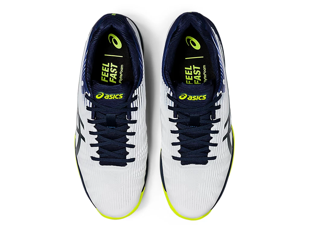 Giày Tennis Asics Solution Speed FF 'White Peacoat' 1041A003-104 - Ảnh 6