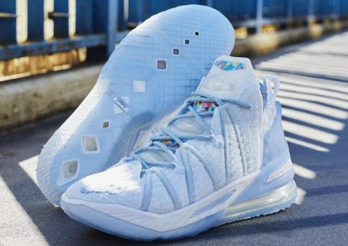 Giày Nike LeBron 18 EP 'Play For The Future' CW3155-400 - Ảnh 5