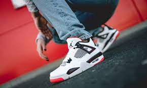 Giày Nike Air Jordan 4 Retro GS 'Pale Citron' 408452-116 - Ảnh 6