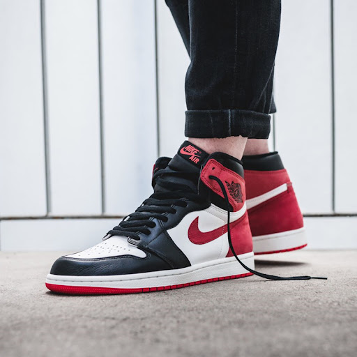 Giày Nike Air Jordan 1 Retro High OG GS 'Track Red' 575441-112 - Ảnh 3