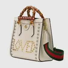Tui Gucci Lovelight Diana Small Tote Bag 'White' 702721-AAA30-9046