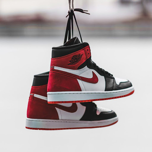 Giày Nike Air Jordan 1 Retro High OG GS 'Track Red' 575441-112 - Ảnh 6