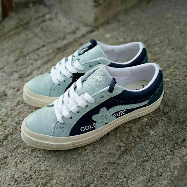 Giày Converse Golf Le Fleur x One Star Ox 'Industrial Pack Blue' 164024C - Ảnh 4