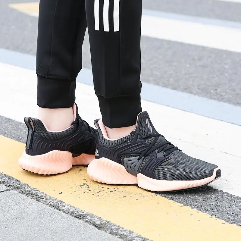 Alternative view of Giày Adidas Alphabounce Instinc 'Cblack Plamet Glopnk' F33937