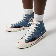 Giày Converse Chuck 70 High 'Indigo Boro' 171064C - Ảnh 3