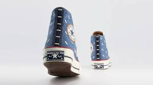 Giày Converse Chuck 70 High 'Indigo Boro' 171064C - Ảnh 8