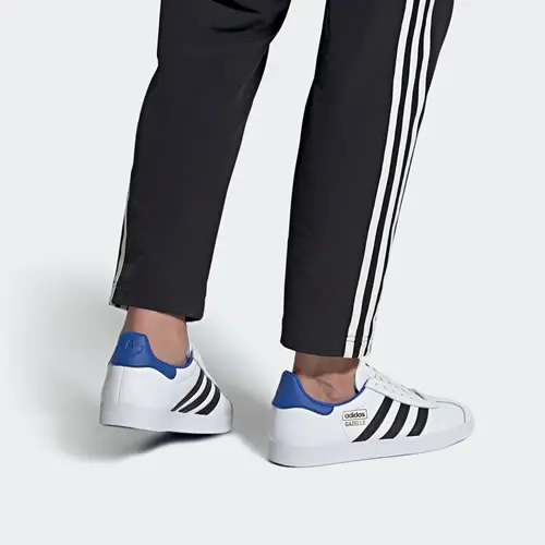 Alternative view of Giày Adidas Originals Gazelle 'Blue White' FU9665