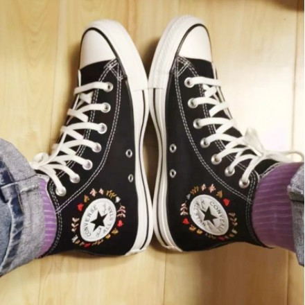 Giày Converse Wmns Chuck Taylor All Star High 'It's Okay To Wander' 571081C - Ảnh 2