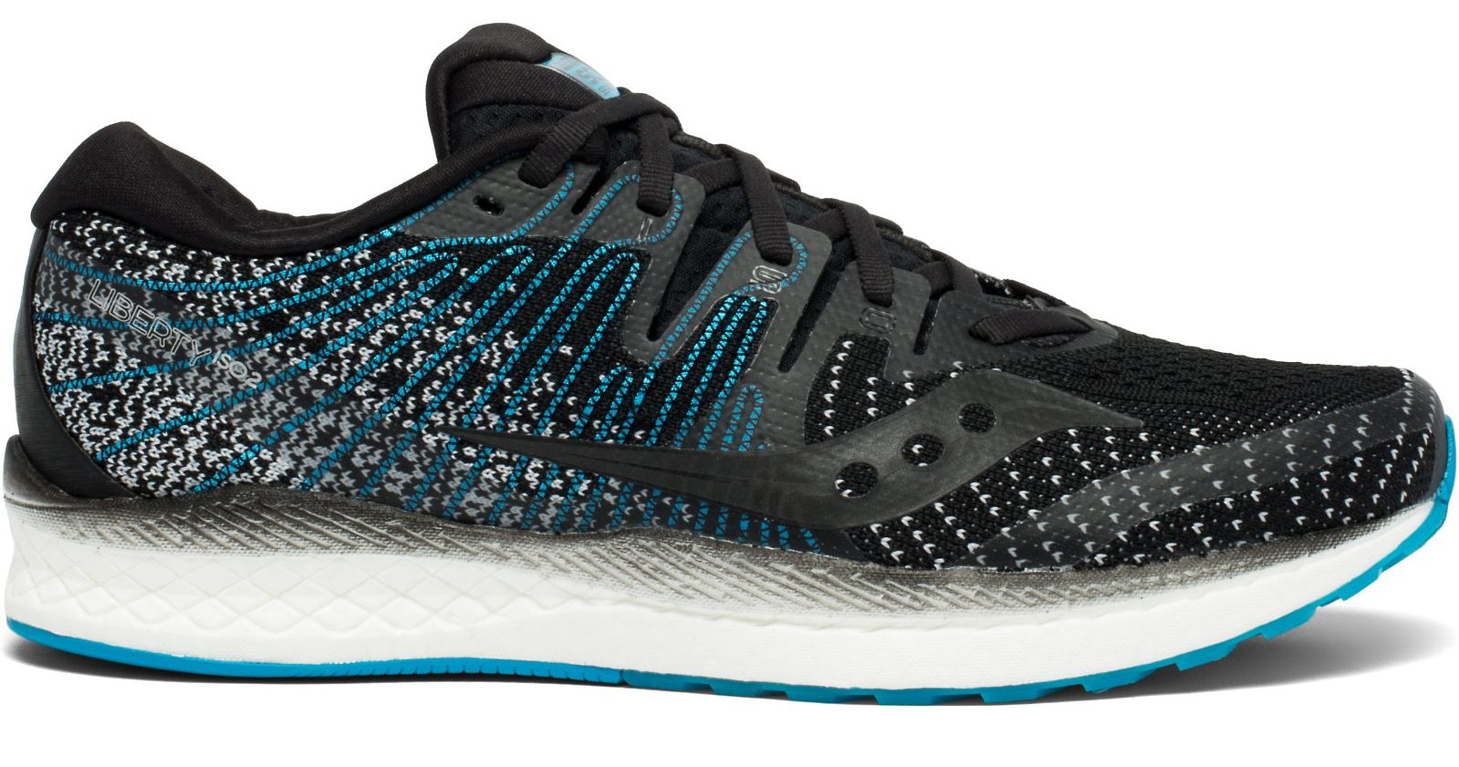 Giày Saucony Men's Liberty ISO 2 'Black Blue' S20510-1
