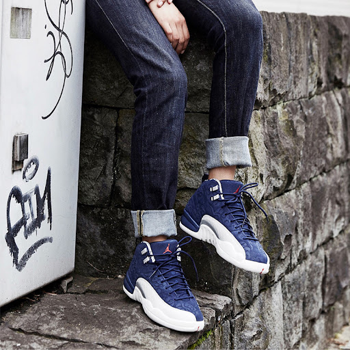 Giày Nike Air Jordan 12 Retro GS 'International Flight' BV8017-445 - Ảnh 4