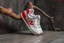 Giày New Balance Wmns 574 Retro Sport Sea 'Salt Red' WL574RSA - Ảnh 5