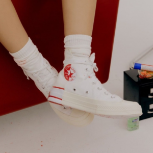 Giay Converse Chuck 70 High 'Rivals Edition White Red' 168671C