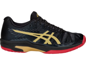 Giày Tennis Asics Solution Speed FF L.E 'Black Rich Gold' 1042A047-001