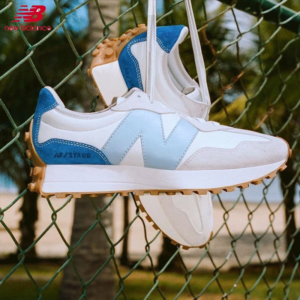Alternative view of Giày New Balance STAUD x 327 'Sea Salt Atlantic' MS327SZ
