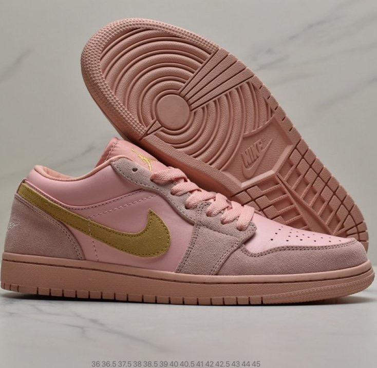 Giày Nike Air Jordan 1 Low 'Coral Stardust' CJ9216-676 - Ảnh 5