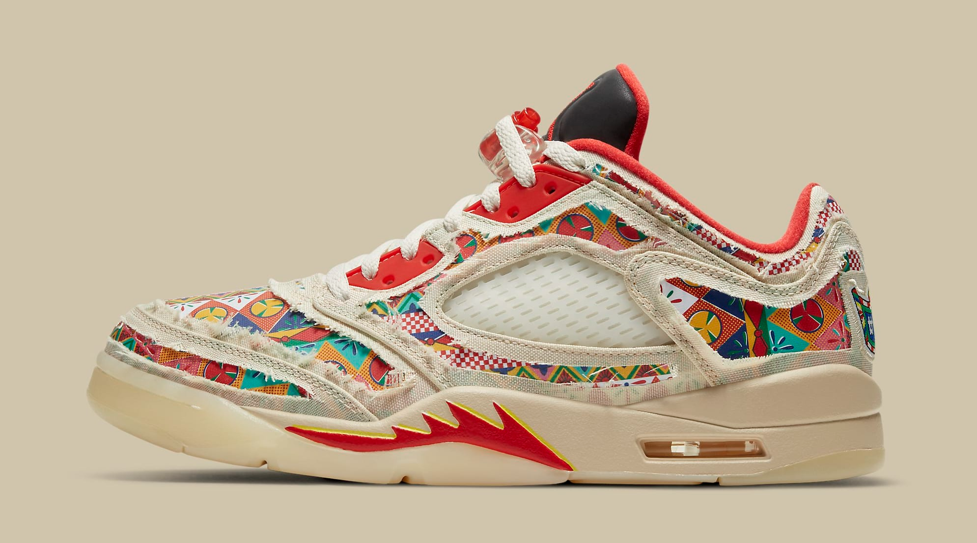 Giày Nike Air Jordan 5 Low 'Chinese New Year' 2021 DD2240-100 - Ảnh 9