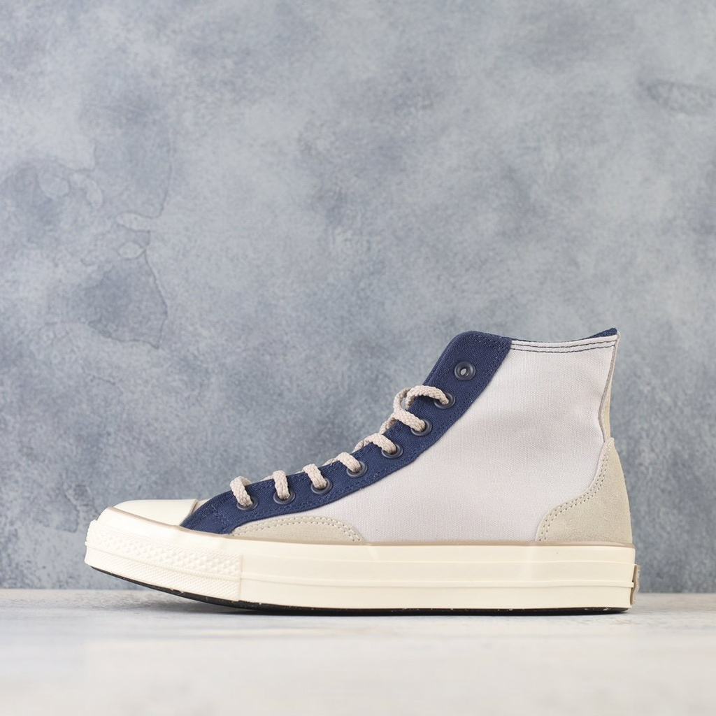 Giay Converse Chuck 70 Court High 'Pale Putty Midnight Navy' 171686C