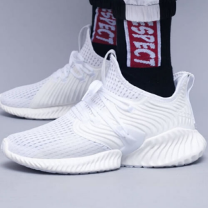 Alternative view of Giày Adidas Alphabounce Instinct CC U 'Footwear White' EF8260