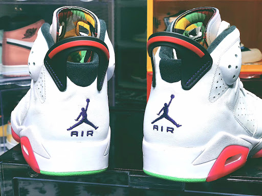 Giày Nike Air Jordan 6 Retro GS 'Hare' 384665-062 - Ảnh 2