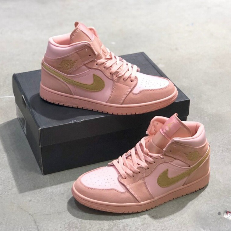 Giày Nike Air Jordan 1 Low 'Coral Stardust' CJ9216-676 - Ảnh 4