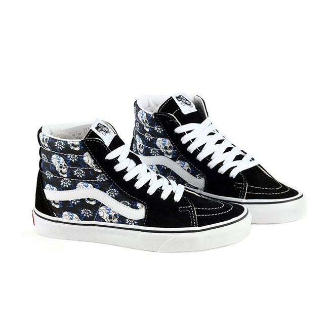 Giày Vans Sk8-Hi 'Flash Skulls' VN0A4U3C1HJ - Ảnh 5
