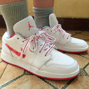 Alternative view of Giày Nike Air Jordan 1 Low GG 'Topaz Mist' 554723-104