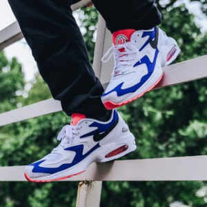 Alternative view of Giày Nike Air Max 2 Light 'White Ultramarine' AO1741-104