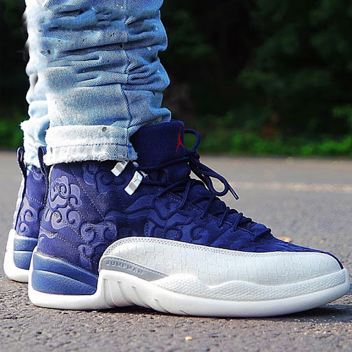 Giày Nike Air Jordan 12 Retro GS 'International Flight' BV8017-445 - Ảnh 2