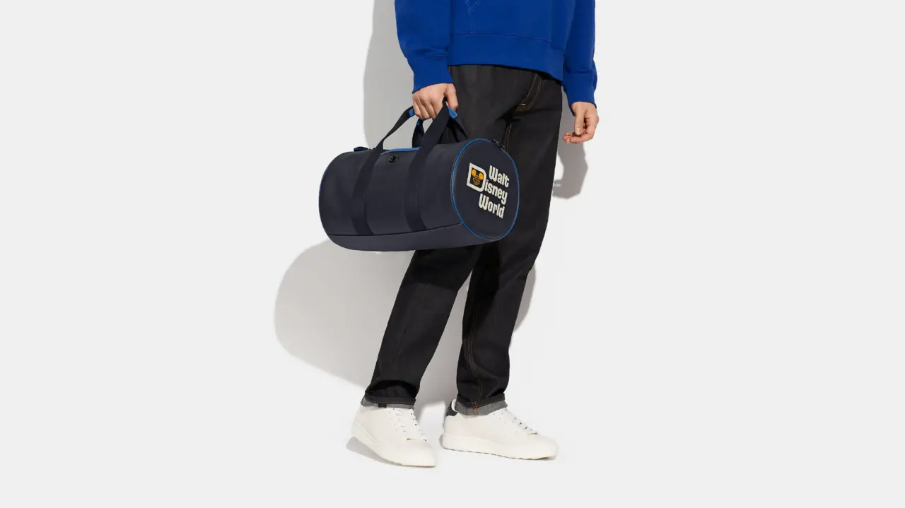Tui Coach X Disney Duffle Disney World Motif 'Midnight Navy' C8489-JIEFH