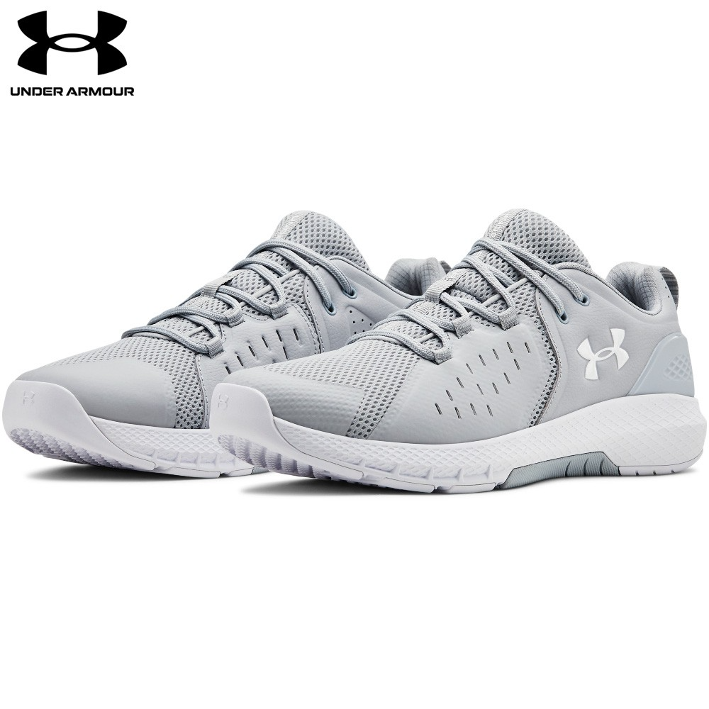Giày Under Armour Charged Commit 2 'Grey' 3022027-102 - Ảnh 3