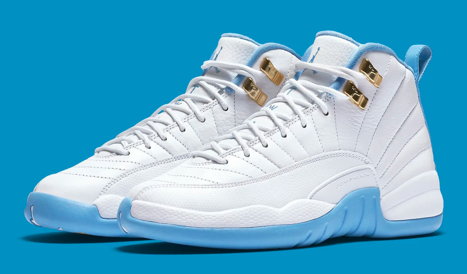 Giày Nike Air Jordan 12 Retro GG 'University Blue' 510815-127 - Ảnh 6