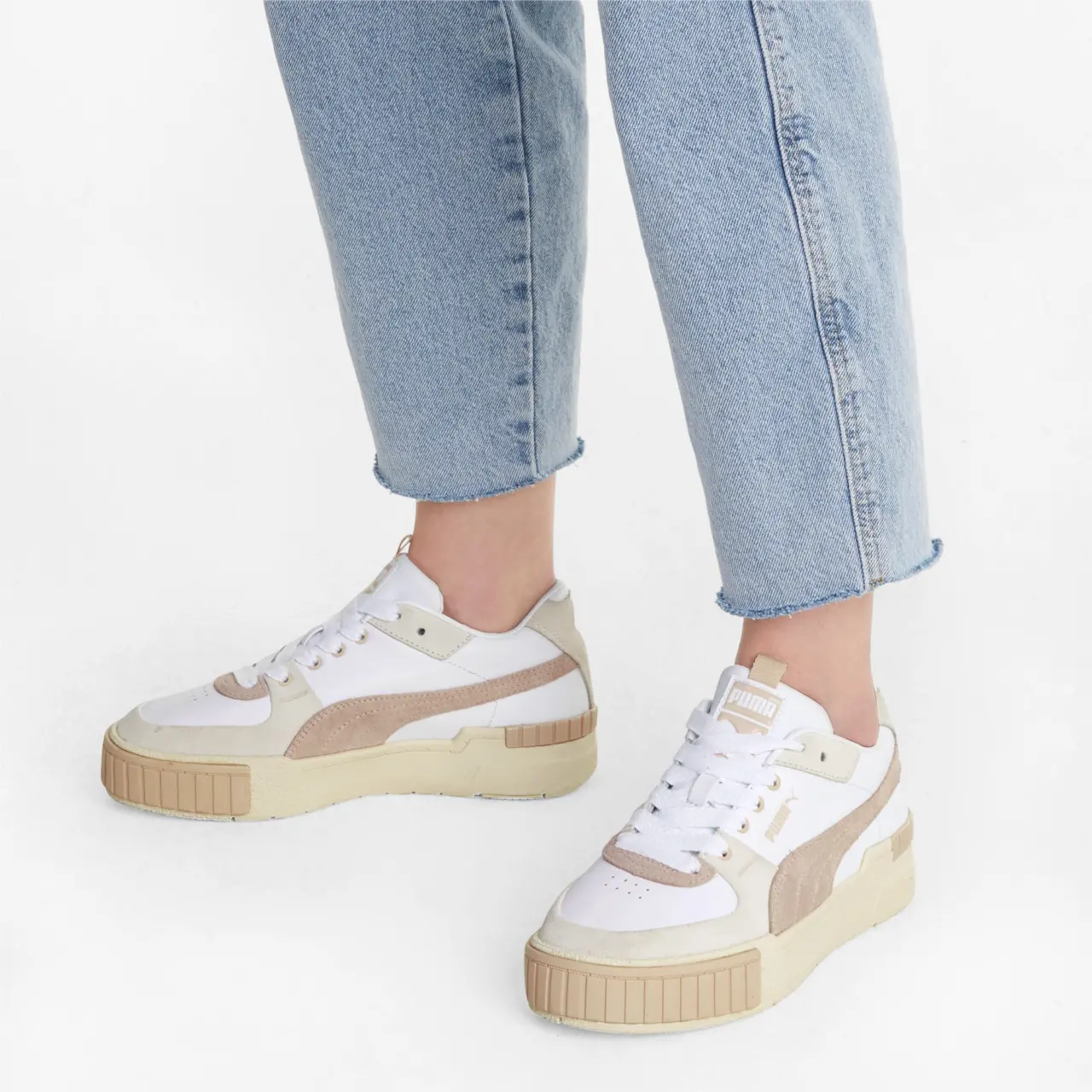 Alternative view of Giày Puma Wmns Cali Sport 'In Bloom Marshmallow' 375049-01
