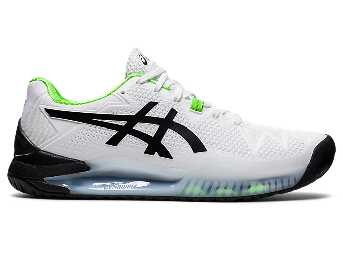 Giày Tennis Asics Gel Resolution 8 'White Green Gecko' 1041A079-105 - Ảnh 2