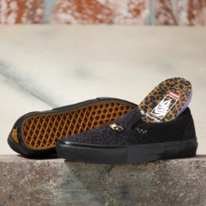 Giay Vans Cher Strauberry x Skate Slip-On 'Cheetah' VN0A5FCA9CY