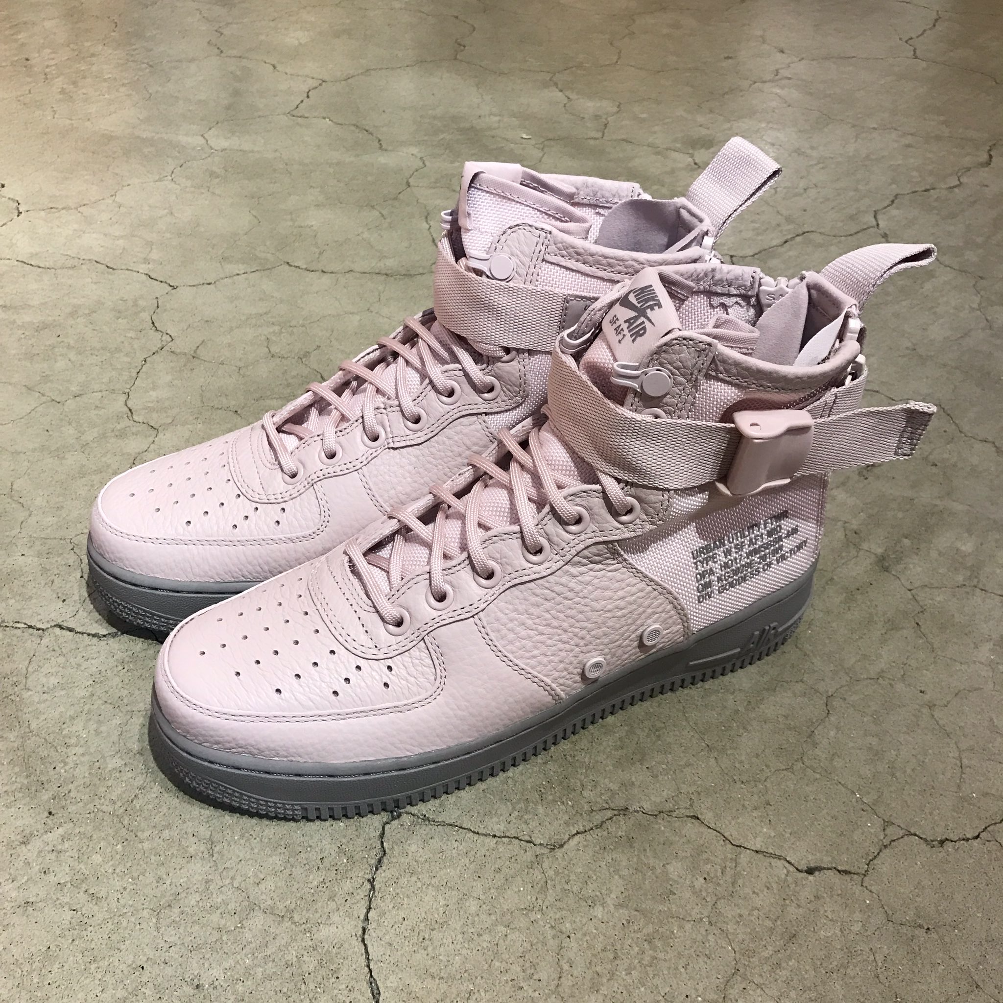 Giày Nike Wmns SF Air Force 1 Mid 'Siltstone Red' AA3966-600 - Ảnh 3