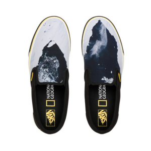 Giay Vans National Geographic x Classic Slip-On 'Then Now Glacier' VN0A4U38WT3