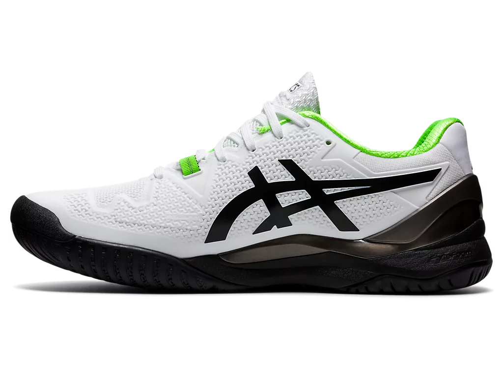 Giày Tennis Asics Gel Resolution 8 'White Green Gecko' 1041A079-105 - Ảnh 3