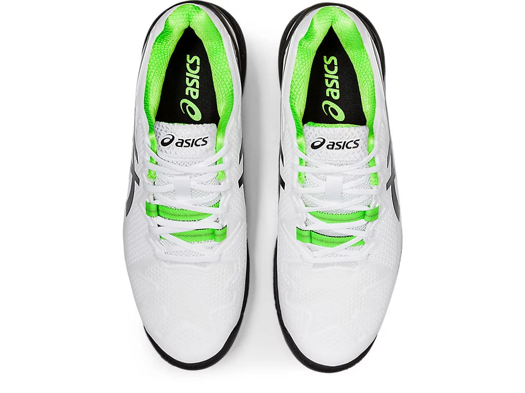 Giày Tennis Asics Gel Resolution 8 'White Green Gecko' 1041A079-105 - Ảnh 7