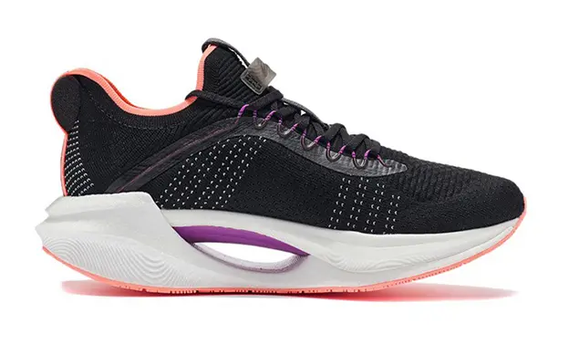 Alternative view of Giày Li Ning Shadow Essential 'Black Fluorescent Orange' ARHR125-7