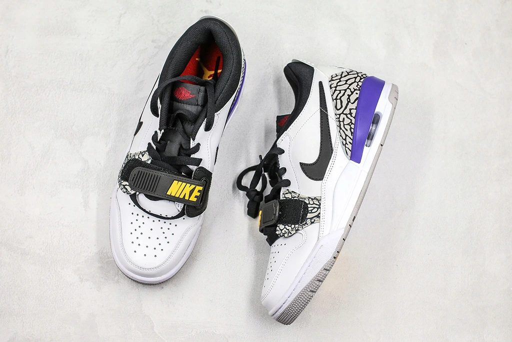 Giày Nike Jordan Legacy 312 Low 'Lakers' CD7069-102 - Ảnh 5